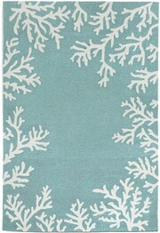 Trans Ocean Capri Coral Border Aqua 162004
